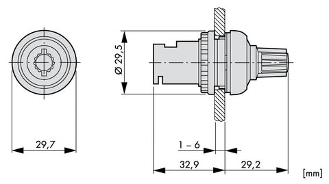 Potentiometru 1kOhm