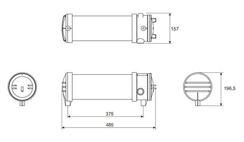 Protectie EX. lum. design XP EL zone1/21 LED 1h 230V AC