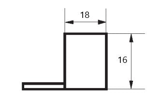 Bara colectoare contact tip pin 1p 16mm2