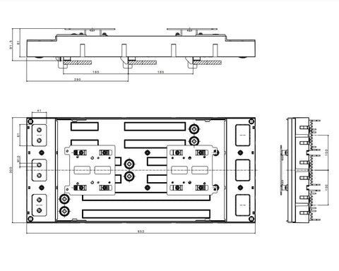 Adaptor 185mm, pentru MC4 1000A