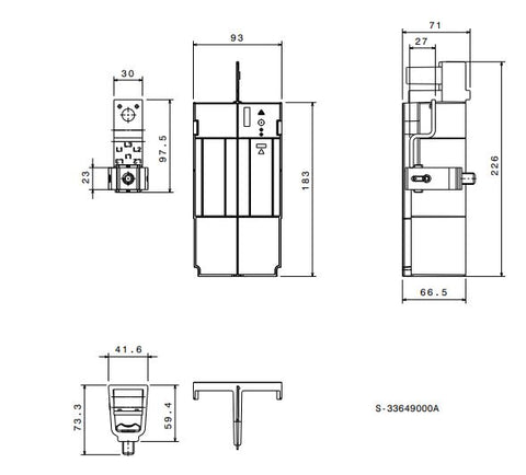 Set cleme ramă 70mm²-300mm²