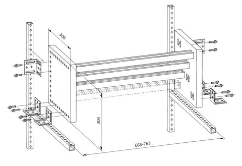 Unitate de alimentare centrala 3200A/800mm