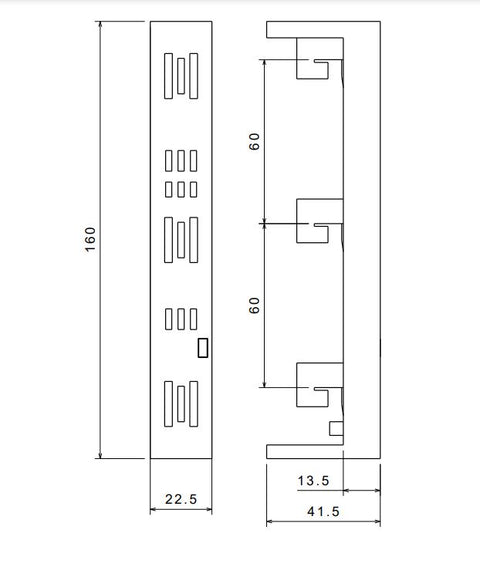 Adaptor MOTUS pentru 60mm-Copmpact-System