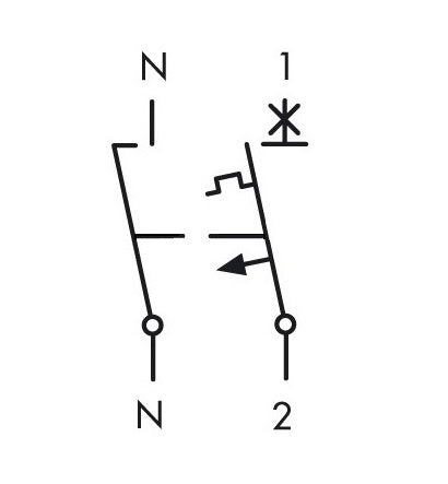 Întreruptor automat modular (MCB) AMPARO 6kA, C 6A, 1P+N