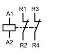 Contactor modular 1UH, 20A, 2NI, 230VAC