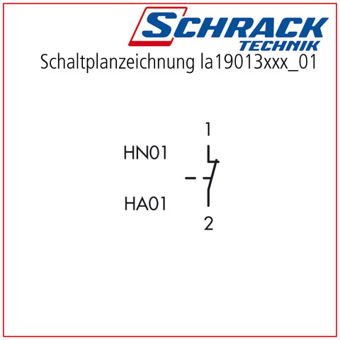 Contact auxiliar HN01 1NI