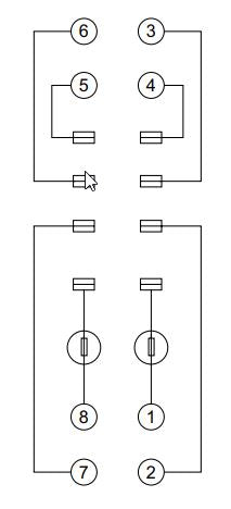 Socket with screw terminals, 5mm, conventional arrangement