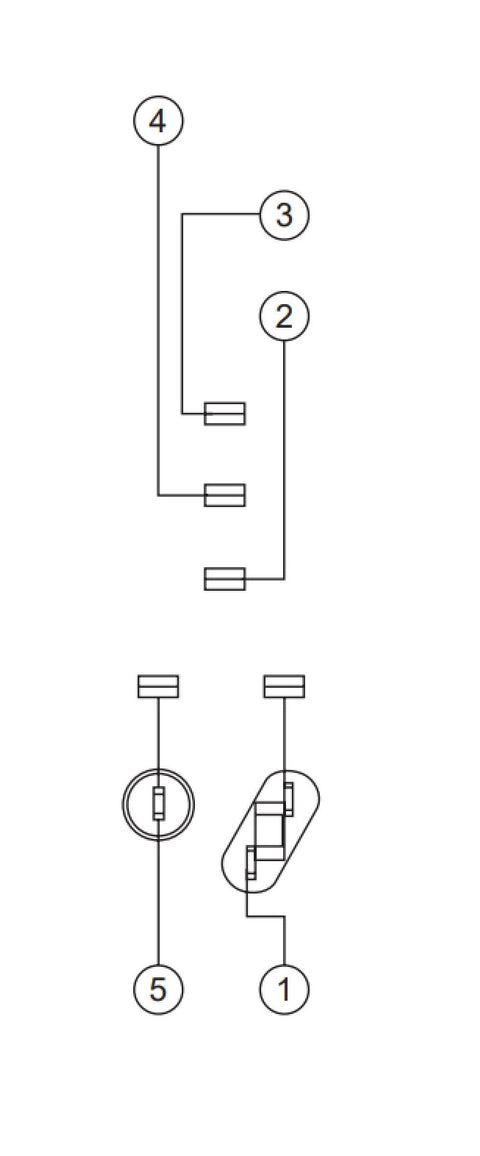 Soclu cu şuruburi, borne dispuse logic, relee RXT 1 pol