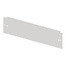 Blind Front Plates Sheet Steel for the Low-current Part, W=428mm