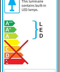 Delos S LED 15W 1200lm 3000K Ra90 220-240V IP65 alb