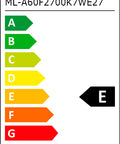 LED Filament Classic 7W 2700K 806lm E27 A60 360°