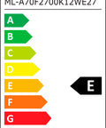 LED Filament Classic 12W 2700K 1521lm E27 A70 360°