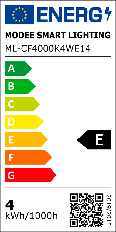 Bec LED lumânare filament  4W 4000K 470lm E14 C35 360°