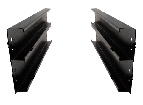 Set elemente faţă-spate soclu din oţel, L=1600 Î=200 mm