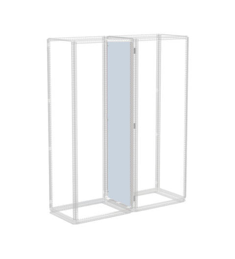 Perete despărţitor din oţel galvanizat, Î=1800 A=400 mm