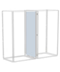 Perete despărţitor din oţel galvanizat, Î=2000 A=800 mm