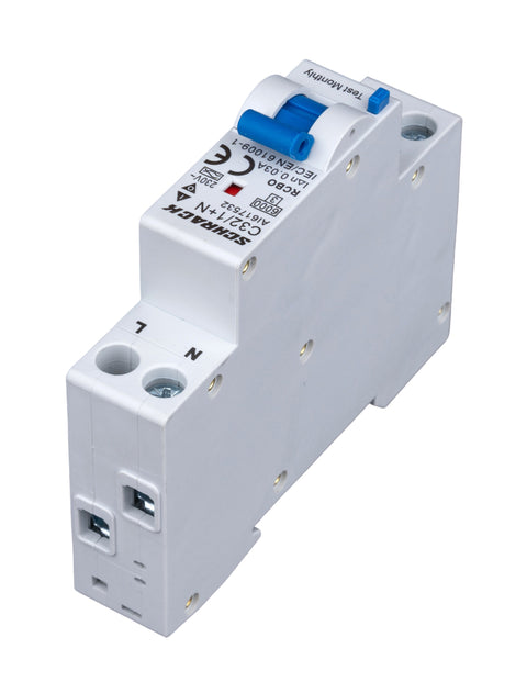 Întreruptor automat+dif., Tip A, C 32/003A,1+N un modul, 6kA