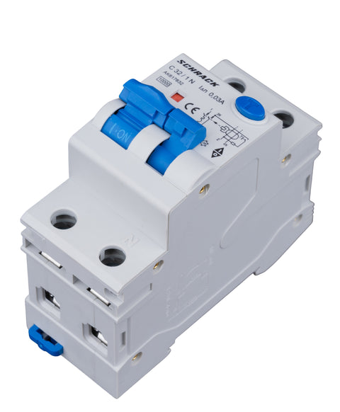 Întreruptor automat+dif.1+N, AMPARO 10kA, C 32A, 30mA, Tip A