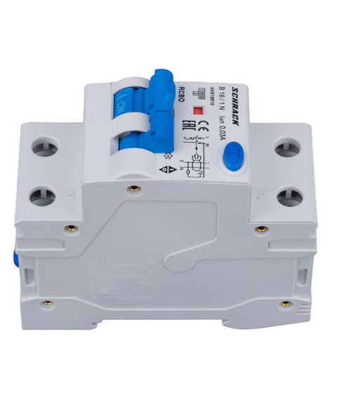 Întreruptor automat+dif.1+N, AMPARO 10kA, B 16A, 30mA, Tip A