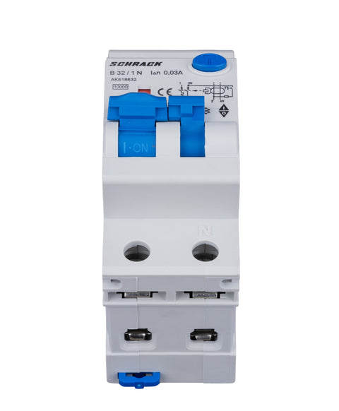 Întreruptor automat+dif.1+N, AMPARO 10kA, B 32A, 30mA, Tip A