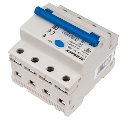 Întreruptor automat+dif. 3+N, AMPARO 6kA, C 10A, 30mA,tip A