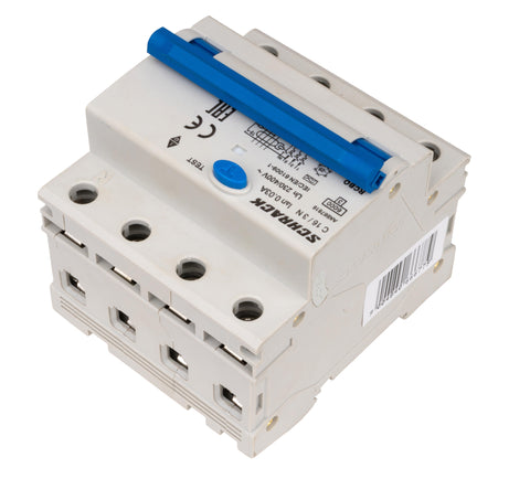 Întreruptor automat+dif. 3+N, AMPARO 6kA, C 16A, 30mA,tip A