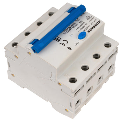Întreruptor automat+dif. 3+N, AMPARO 6kA, C 16A, 30mA,tip A