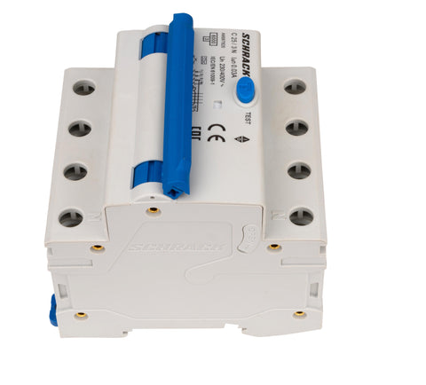 Întreruptor automat+dif. 3+N, AMPARO 6kA, C 25A, 30mA,tip A