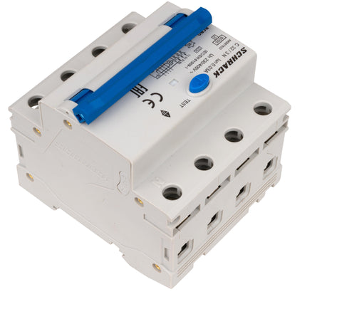 Întreruptor automat+dif. 3+N, AMPARO 6kA, C 32A, 30mA,tip A