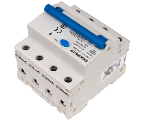 Întreruptor automat+dif. 3+N, AMPARO 6kA, C 40A, 30mA,tip A