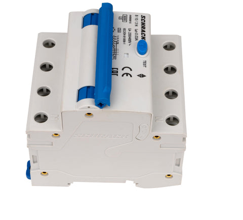 Întreruptor automat+dif. 3+N, AMPARO 6kA, B 10A, 30mA,tip A