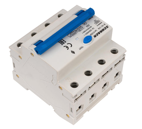 Întreruptor automat+dif. 3+N, AMPARO 6kA, B 16A, 30mA,tip A