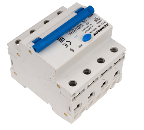 Întreruptor automat+dif. 3+N, AMPARO 6kA, B 25A, 30mA,tip A