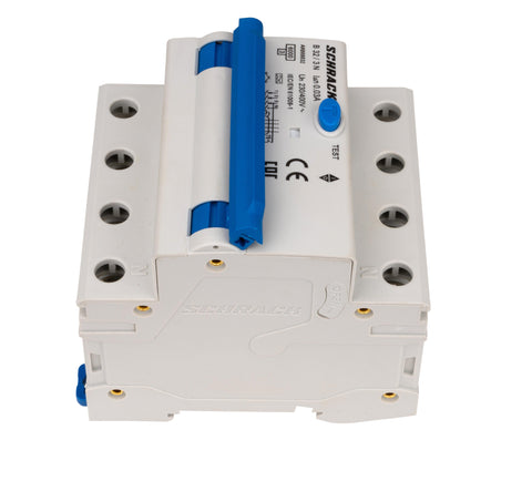 Întreruptor automat+dif. 3+N, AMPARO 6kA, B 32A, 30mA,tip A