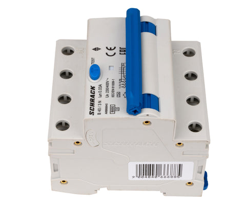 Întreruptor automat+dif. 3+N, AMPARO 6kA, B 40A, 30mA,tip A