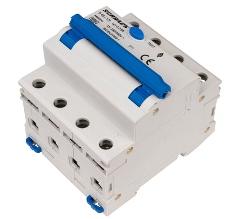 Întreruptor automat+dif. 3+N, AMPARO 6kA, B 40A, 30mA,tip A