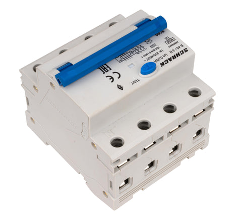 Întreruptor automat+dif. 3+N, AMPARO 6kA, B 40A, 30mA,tip A