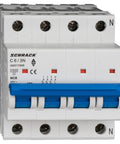Întreruptor automat AMPARO 10kA, C 6A, 3+N
