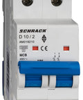 Întreruptor automat modular (MCB) AMPARO 10kA, D 10A, 2 poli