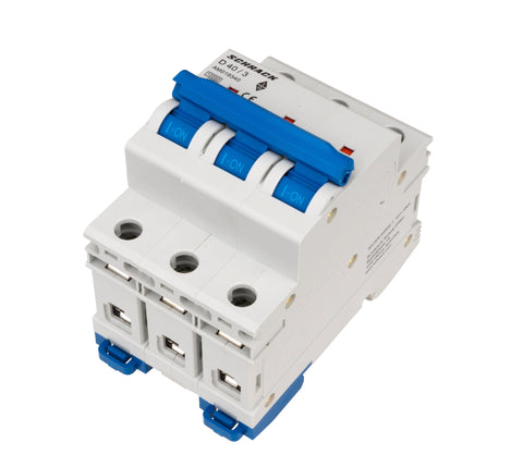 Întreruptor automat modular (MCB) AMPARO 10kA, D 40A, 3 poli