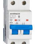 Întreruptor automat modular (MCB) AMPARO 6kA, C 13A, 2-poli