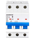 Întreruptor automat modular (MCB) AMPARO 6kA, C 6A, 3-poli