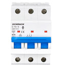 Întreruptor automat modular (MCB) AMPARO 6kA, C 10A, 3-poli