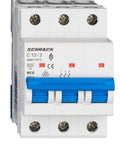Întreruptor automat modular (MCB) AMPARO 6kA, C 13A, 3-poli