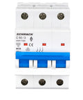 Întreruptor automat modular (MCB) AMPARO 6kA, C 50A, 3-poli