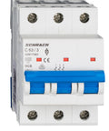 Întreruptor automat modular (MCB) AMPARO 6kA, C 63A, 3-poli