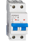 Întreruptor automat modular (MCB) AMPARO 6kA, C 40A, 1P+N