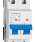 Întreruptor automat modular (MCB) AMPARO 6kA, C 50A, 1P+N