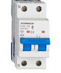 Întreruptor automat modular (MCB) AMPARO 6kA, C 63A, 1P+N
