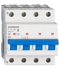 Întreruptor automat modular (MCB) AMPARO 6kA, C 10A, 3P+N